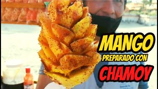 Mango Preparado con CHAMOY [upl. by Nnylaehs591]