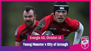 Young Munster v City of Armagh  EnergiaAIL Highlights Mens Div 1A Rd 7 [upl. by Abisia]