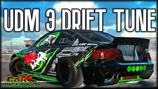 CARX 100ADH UDM 3 DRIFT TUNE  Carx drift racing online [upl. by Yllor]