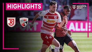 SSV Jahn Regensburg  FC Ingolstadt 04  Highlights 3 Liga  MAGENTA SPORT [upl. by Ahsinav]