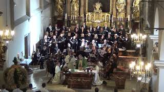 Benedictus quotJubelmessequot von C M Weber pro musica Pfarrkirche Windischgarsten [upl. by Kreegar]