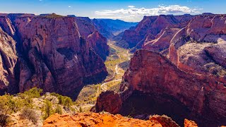 Zion National Park in Autumn  Stunning 4K Nature Film Experience [upl. by Pollak]