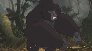 Slow Motion Kerchak vs Sabor  3  quotTarzanquot 1999 [upl. by Enilegnave]