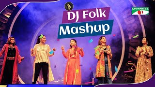 DJ Folk Mashup  Roma  Tina  Pushpita  Eshika  Pael Tripura  Oikkocombd Ch i Music Award 22 [upl. by Salomie]