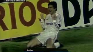 Santillana  Real Madrid 5x1 Internazionale 1986 2 [upl. by Heti619]