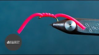 SQUIRMY WORMY Fly Tying Tutorial [upl. by Alfeus610]