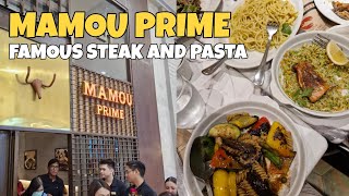 FAMOUS STEAK AND PASTA AT MAMOU PRIME IN THE PODIUM MANDALUYONG  Jeff Rivera [upl. by Eicul]