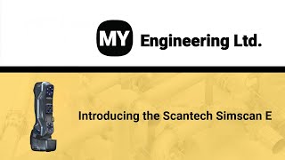 Introducing the SIMSCAN E  Intelligent Wireless and Palm Sized 3D Scanner Video SCANTECH [upl. by Laenej]