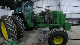 John Deere 4840 overhaul part 2 [upl. by Corliss127]