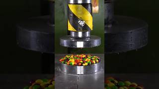 Candy Crush Vs 150 Ton Hydraulic Press Crushing 🍭🍬 shorts hydraulicpress satisfying candycrush [upl. by Mckale]