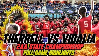 THERRELL VS VIDALIA BATTLE FOR A STATE CHAMPIONSHIP FULL GAME HIGHLIGHTS [upl. by Dowski199]