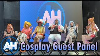 Anime Houston 2024 Cosplay Guest Panel [upl. by Eleirbag]