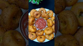 Crispy Rava Vada Recipe  Suji Ka Medu Vada Recipe  Suji Medu Vada Recipe shorts meduvada vada [upl. by Lasky192]