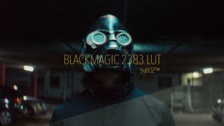 Blackmagic 2383 LUT byBoz™  DaVinci Resolve Gen 4 amp Gen 5 Color Science [upl. by Esnohpla]