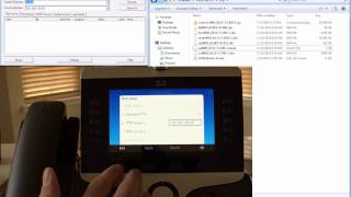 Cisco Phone Firmware Upgrade Without CUCM [upl. by Ecnaled]