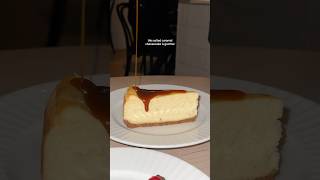 Salted Caramel Cheesecake Melbourne dessert cake food viralfood [upl. by Aneeuqal]