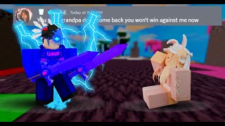 Cloney did not get better Cloney PT4 roblox bedwars montage [upl. by Euqina681]