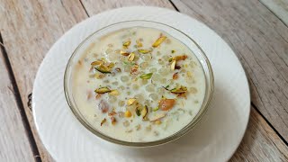 Sabudana Kheer 🥣  Javvarisi Payasam  Navratri Special 🕉  Vrat Recipe  Gitams Curry [upl. by Stace]