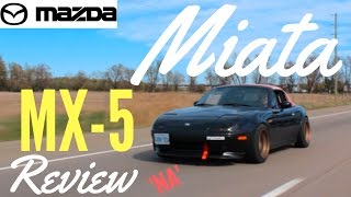 1995 Mazda Miata Review  NA  The Happiest Car EVER [upl. by Shela]