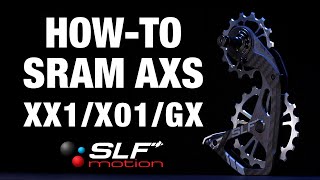 SLF Motion  EVO 1X System  Installation SRAM Eagle AXS XX1X01GX [upl. by Karl]