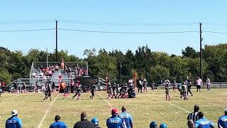 9U Midlothian Panthers homecoming 10132024 Chase Johnson with the tackle [upl. by Agustin]