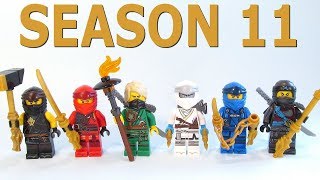 LEGO NINJAGO CUSTOM SEASON 11 NINJAS [upl. by Smoht397]