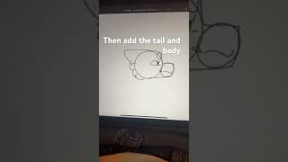 Basic cat tutorial better tutorial under this vid 3 art warriorcats doodles [upl. by Aseiram14]