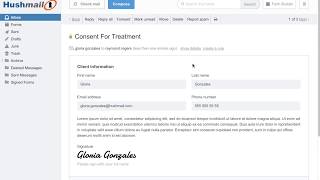 How to manage your esigned forms  Hushmail [upl. by Haberman143]