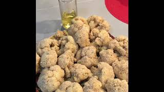 Smazeny kvetak v Air Fryer  Fried cauliflower in Air Fryer [upl. by Onit]