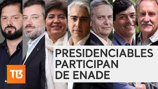 Candidatos presidenciales debaten en ENADE 2021 [upl. by Vyse]