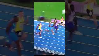 Marcell Jacobs defends is European 100m title in Rome [upl. by Inilam793]