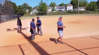 NLP Jennings vs Velocity Fastpitch Marshall 18U 3rd Base Line View 9152024 [upl. by Annoeik873]