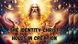 THE IDENTITY CHRIST HOLDS IN CREATION PART 3  With Joe Kennedy The Mystic Rabbi Of CHRIST [upl. by Refinneg620]