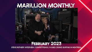 Marillion Monthly February 2023  Steve Rothery Interview [upl. by Floro714]