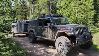 Overlanding Wyoming Part 2 The Lander Cutoff and the Bridger Teton National Forest [upl. by Cheke947]