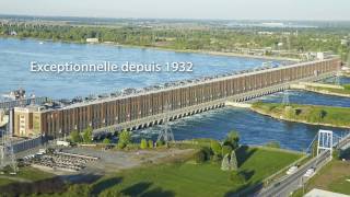 Bienvenue à la centrale de Beauharnois exceptionnelle depuis 1932 [upl. by Zebulen]