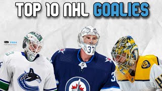 Top 10 NHL Goalies of 202425 Ranking the BEST Goaltenders in Hockey [upl. by Adara638]