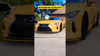 Can You Daily Drive the Lexus LC500 lexus lc500 shorts shortsyoutube [upl. by Body630]