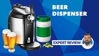 Beer Dispenser With Cooler Royal Catering RCBD5L  Expert review [upl. by Enylekcaj]