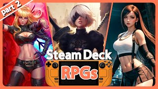 10 MUST BUY RPGs For The Steam DeckPart 2 [upl. by Aniri]