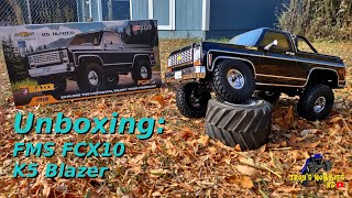 Unboxing FMS FCX10 K5 Blazer [upl. by Leverick402]