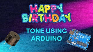 Happy Birthday Song Using Arduino Uno By Technoesolution  Arduino Project [upl. by Noemis]