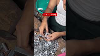 lock making factory  tale kaise banate hain shorts shortvideo trending shortsfeed [upl. by Hinda]