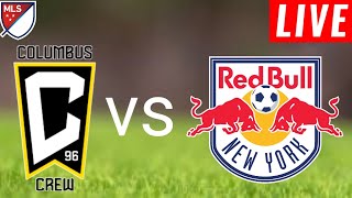 Columbus Crew vs New York Red Bulls Live Score l Major League Soccer 2024 [upl. by Ahsinut]