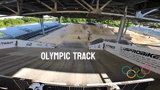 The 2024 Olympic BMX Track POV [upl. by Suillenroc]