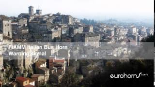 FIAMM ALA Italian Bus Horn [upl. by Yllatan]