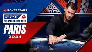 EPT Paris 2024  €5K Main Event  DAY 5  PokerStars [upl. by Deppy909]