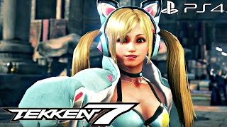 Tekken 7 PS4  Akuma VS Lucky Chloe Gameplay Fight 1080P 60FPS Full Game Build [upl. by Novehs301]