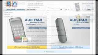 Aldi Talk  Sim Karte Regristrieren  So gehts [upl. by Tehc]