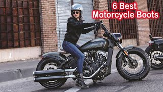 Top 6 Best Motorcycle Boots review you can try [upl. by Eiramassenav]